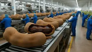 Inside a Modern Tamarind Factory | From Fresh Tamarind to Premium Juice (Full Process)