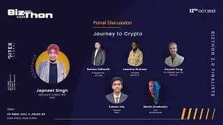 Панельная дискуссия финалистов BizThon: Путешествие в криптовалюту