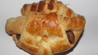 Homemade Chocolate Croissant