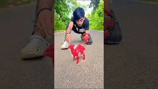 Remote Control Red Colour RC Camel 🐫 Unboxing Testing 📷