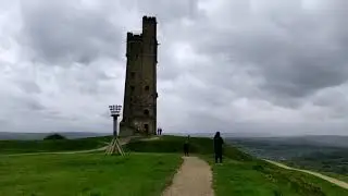Castle Hill and Victoria Tower Attraction - Huddersfield - West Yorkshire - England - United Kingdom