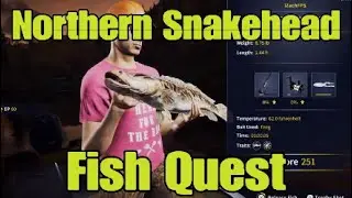Call Of The Wild The Angler - Northern Snakehead Fish Quest Easy Guide