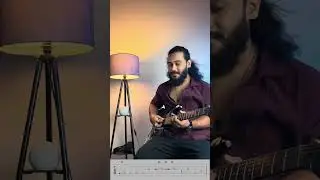 Krrish flute music in guitar with tabs.