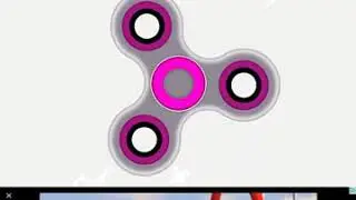 Fidget Spinner gameplay on iPad