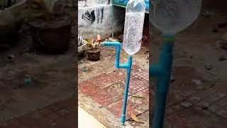 He fix PVC pipe low water pressure #shorts