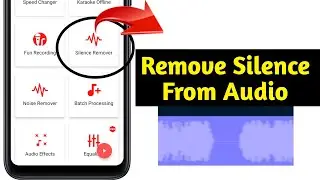 how to remove silence from audio automatically in 1 click | audio blank space pauses remove
