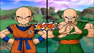 DBZ Budokai Tenkaichi 3 - Krillin VS Tien