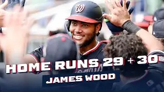 James Wood GOES OFF For Home Runs No. 29 + 30 | Full At-Bats