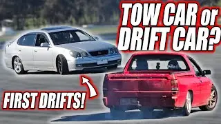 БЮДЖЕТНЫЕ дрифт-кары на трассе! VS Commodore &mdash; Lexus GS300 2JZ
