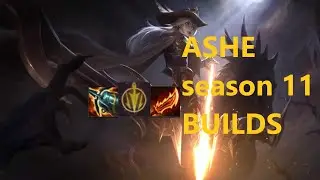 BROKEN ASHE SEASON 11 BUILD FULL GAMEPLAY - LEAGUE OF LEGENDS