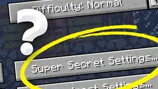 SUPER SECRET UPDATE Minecraft REMOVED...