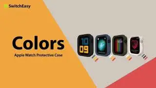 SwitchEasy Colors TPU Bumper Frame Case for Apple Watch