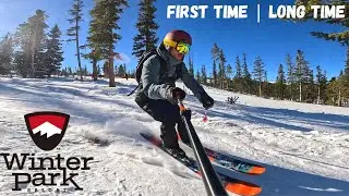 Early Season WINTER PARK conditions are LEGIT