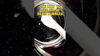 Mixing Epoxy Resin | How to get rid of resin bubbles