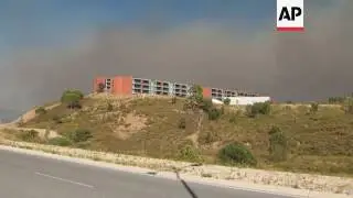 Three Algarve villages evacuated due to wildfire