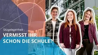 Die ersten Wochen an der Uni 👀  | Sitzgelegenheit mit Erstis