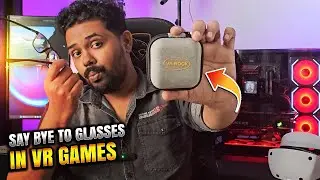 SAY NO TO YOUR GLASSES WHILE GAMING IN VR | VR Rock Prescription Lenses!