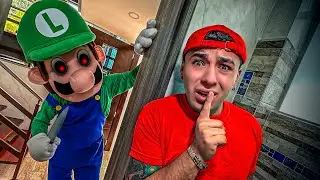 LUIGI.exe ENTRA a NUESTRA CASA * ESTA BUSCANDO a SU HERMANO MARIO.exe