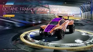 Rocket League item shop today Nov 6 2021 Purple Octane Framework Decal,Dingo Car,Grey Ultralex Wheel