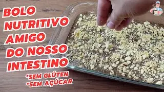 ✅ [DELICIOSO E FÁCIL] RECEITA DE BOLO NUTRITIVO E AMIGO DO NOSSO INTESTINO.