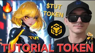 $TUT - TUTORIAL TOKEN CRYPTO COIN HOW TO BUY TUT AI AGENT TST TEST BINANCE BNB BSC PANCAKESWAP CHAIN