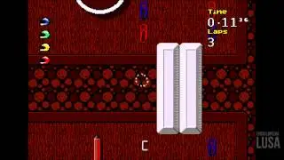Micro Machines - Turbo Tournament 96 - 1995 (Gameplay)