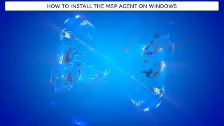 Managed IT Services Agent Install - Windows