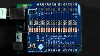 Arduino Blinkenlight Shield - Frame Rate Detection