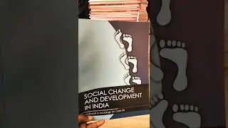 Class 12 Sociology | Social Change & Development in India | NCERT Book Review 🔥 #shorts