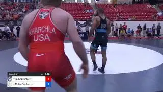 79 Kg Cons 8 #1 - Carson Kharchla, Ohio RTC - TMWC Vs Muhamed McBryde, New York Athletic Club E809