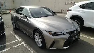 Lexus IS 300 Luxury 2.0T 8AT Sonic Titanium facelift walkaround exterior and interior (Brunei)