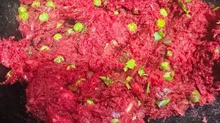 Healthy and tasty sandwich with potato , carrot and beat root 