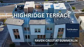 Highridge Terrace 2376 Toll Brothers at Raven Crest Summerlin. New homes for sale in Las Vegas