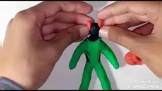 how to make swampfire from Ben10 Clay