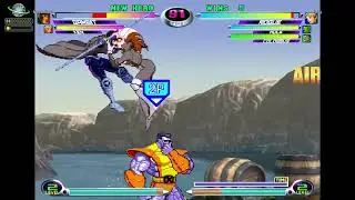 MvC2: NellyDB - Rogue + Colossus AA 2x Kiss 100% Sequence (Meterless) .:1.21.26:.