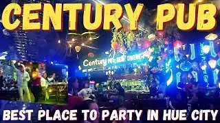 Nightlife In Hue City 🍺| Century Pub - Beer Garden 🍻🎵💃| Hue City | Vietnam @mikestraveldiary