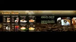 IOTA DIGITAL MENU   Coffee
