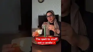 The Spell to Snuff Out a Candle✨#funny #games #entertainment