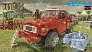 Kenya's Concours d'Elegance 2023  Classic & Vintage Cars of the 70's Shine!