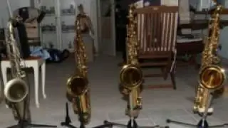 Tenor sax tests Selmer MkVI,Ref 54, Ref 36, P.Mauriat 66R