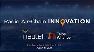 Radio Air Chain Innovation Webinar #2  Problem Solved Live Demo!