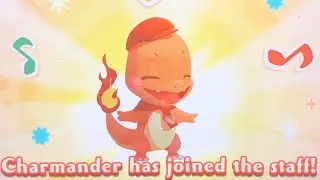 Pokemon Cafe Mix - Unlocked New Characters Charmander - Gameplay Video Part 1 on Nintendo Switch