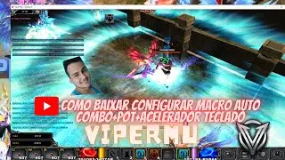 Como Baixar Configurar Macro Combo+ Pot+Acelerador Teclado ViperMu