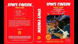 Space Cavern Atari 2600 (Apollo) 1982
