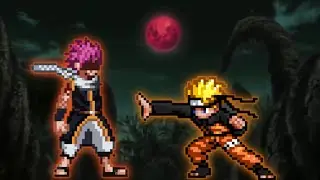 Natsu V3 OP(All Form) VS Naruto V3 OP(All Form) in Jump Force Mugen