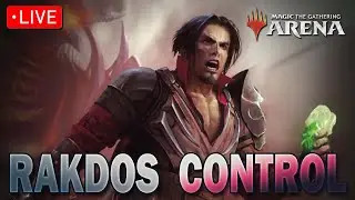 5-0 (Undefeated Live Stream!) Ladder Time! Bo1 Rakdos Control | MtG Arena | ⚫🔴