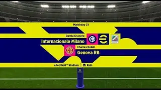 Internazionle milano vs Genova. RB #foodballgame #football #footballmatch #football