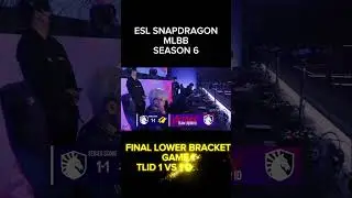 Game 2 FINAL LOWER BRACKET ESL SNAPDRAGON MLBB SEASON 6#esl #mobilelegend #gaming #onic #tlid