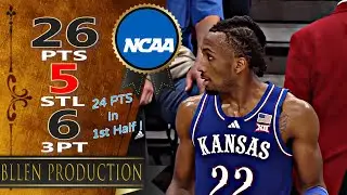 Darryn Peterson ('07) - 26 Pts, 5 Stl Highlights｜Kansas Jayhawks vs Louisville Cardinals｜2025.10.24