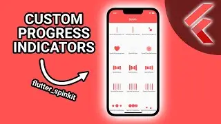 Custom Progress Indicators in Flutter (flutter_spinkit) #Flutter #AppDevelopment